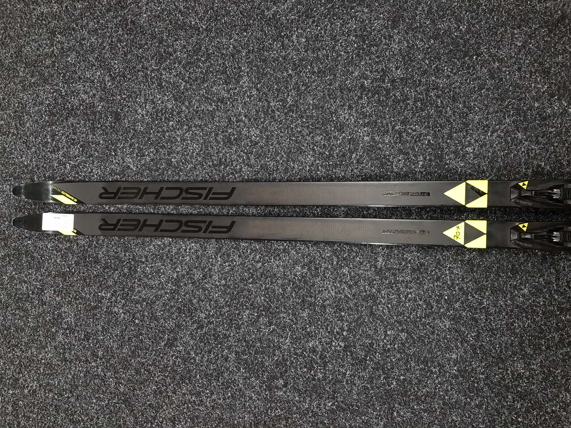 Gebrauchte FISCHER XC Superlite Crown Langlaufski + NNN Fischer Control Bindungen