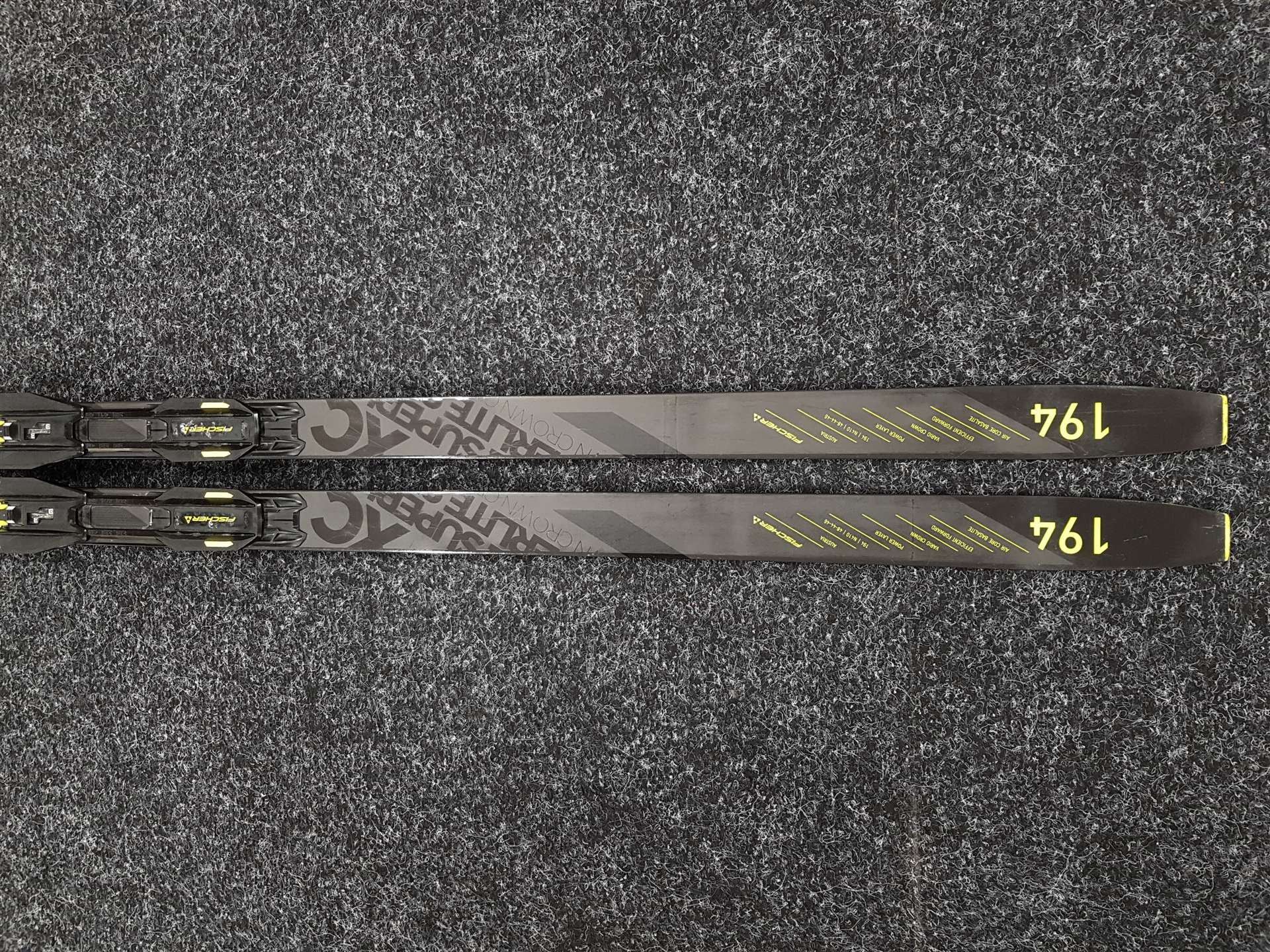 Gebrauchte FISCHER XC Superlite Crown Langlaufski + NNN Fischer Control Bindungen
