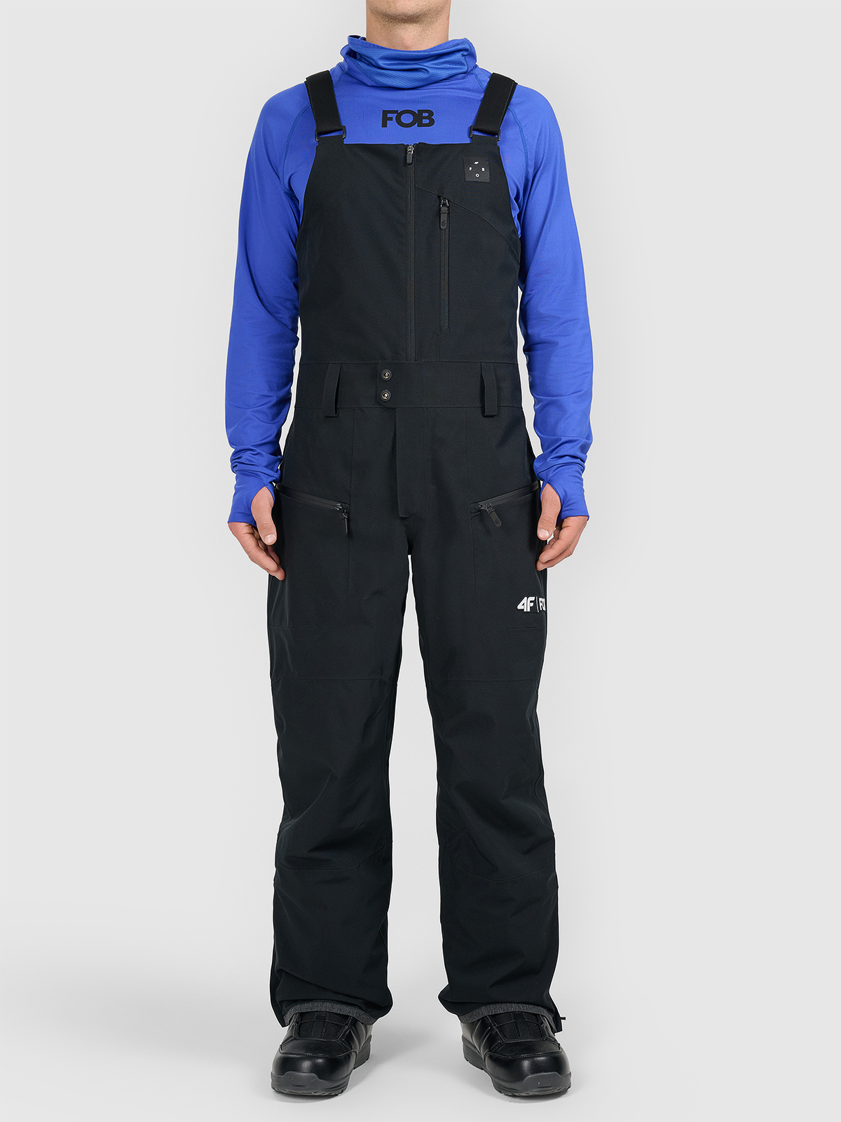 Herren-Skihose 4F FNK M1432 DEEP BLACK