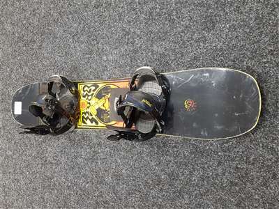 Używana deska snowboardowa SALOMON Grail + wiązania Stunt Fast Tec rozmiar XS/S