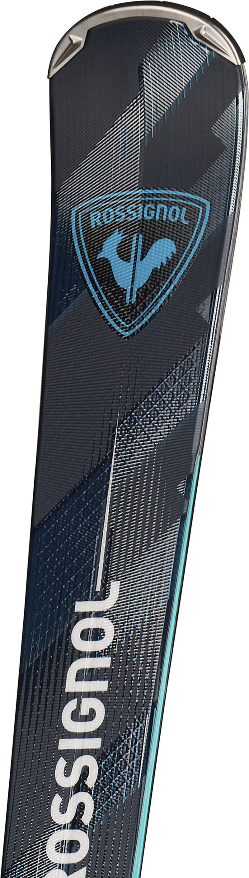 schiuri Rossignol FORZA 50'' CAM KONECT + NX 12 KONECT GW B80 NEGRU ALBASTRU