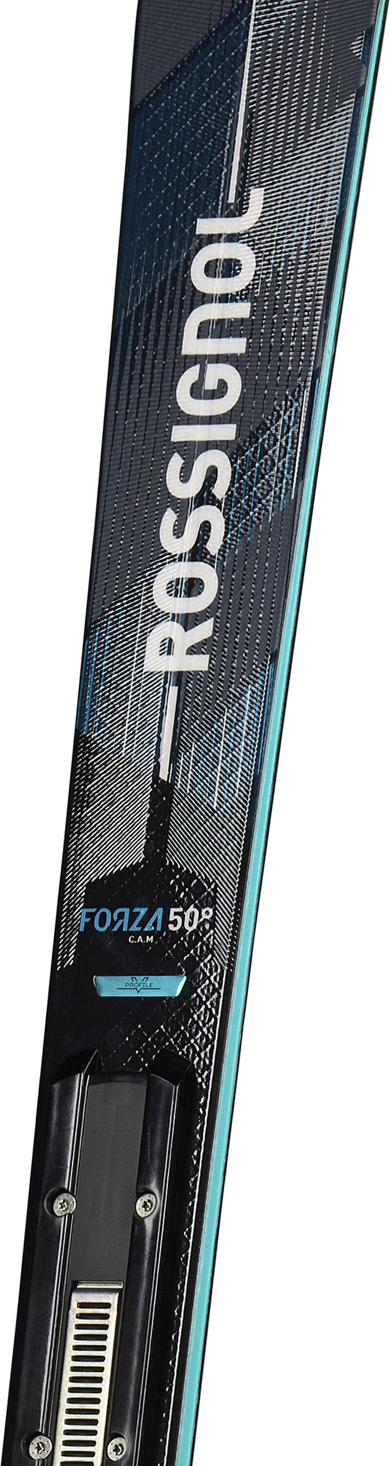 schiuri Rossignol FORZA 50'' CAM KONECT + NX 12 KONECT GW B80 NEGRU ALBASTRU