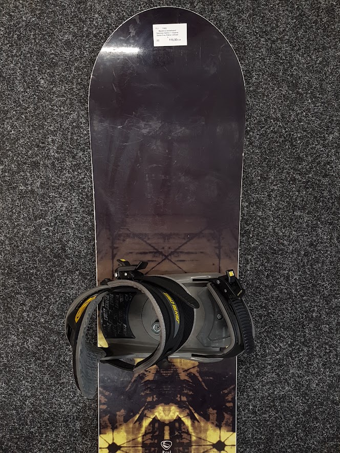 Bazarový snowboard Salomon Gothic + vázání Santa Cruz velikost L