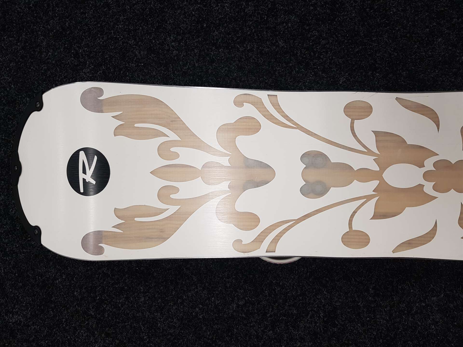 Tabla de snowboard Rossignol Diva usada + fijaciones Rossignol talla S/M