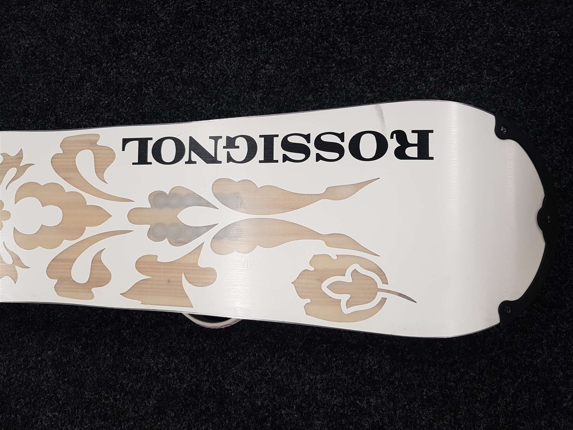 Tabla de snowboard Rossignol Diva usada + fijaciones Rossignol talla S/M