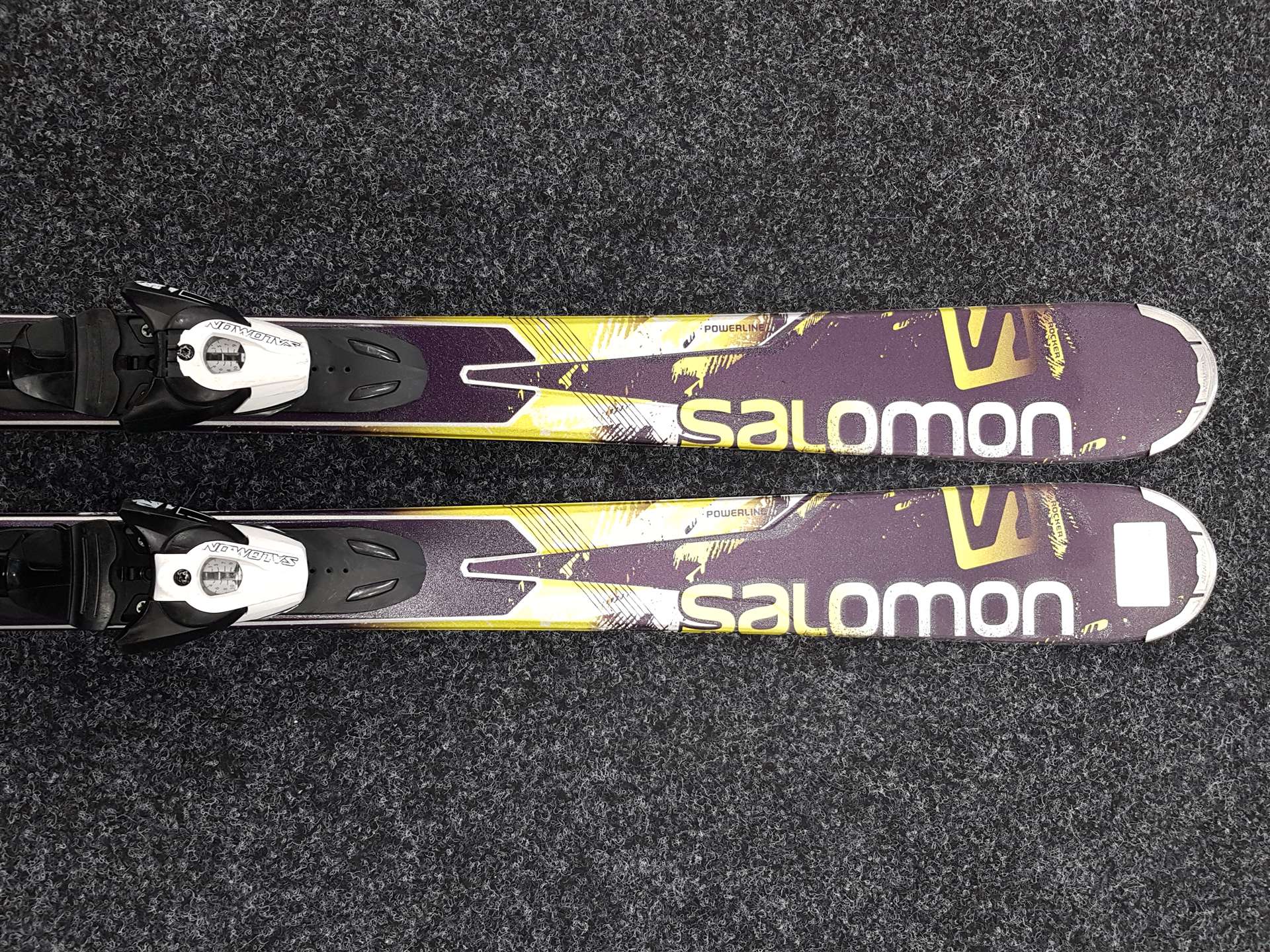 Sci da enduro Salomon usati + attacchi Salomon Z10