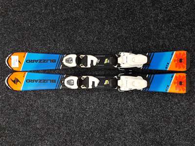 Esquís infantiles usados BLIZZARD RTX Junior + fijaciones Marker 4.5