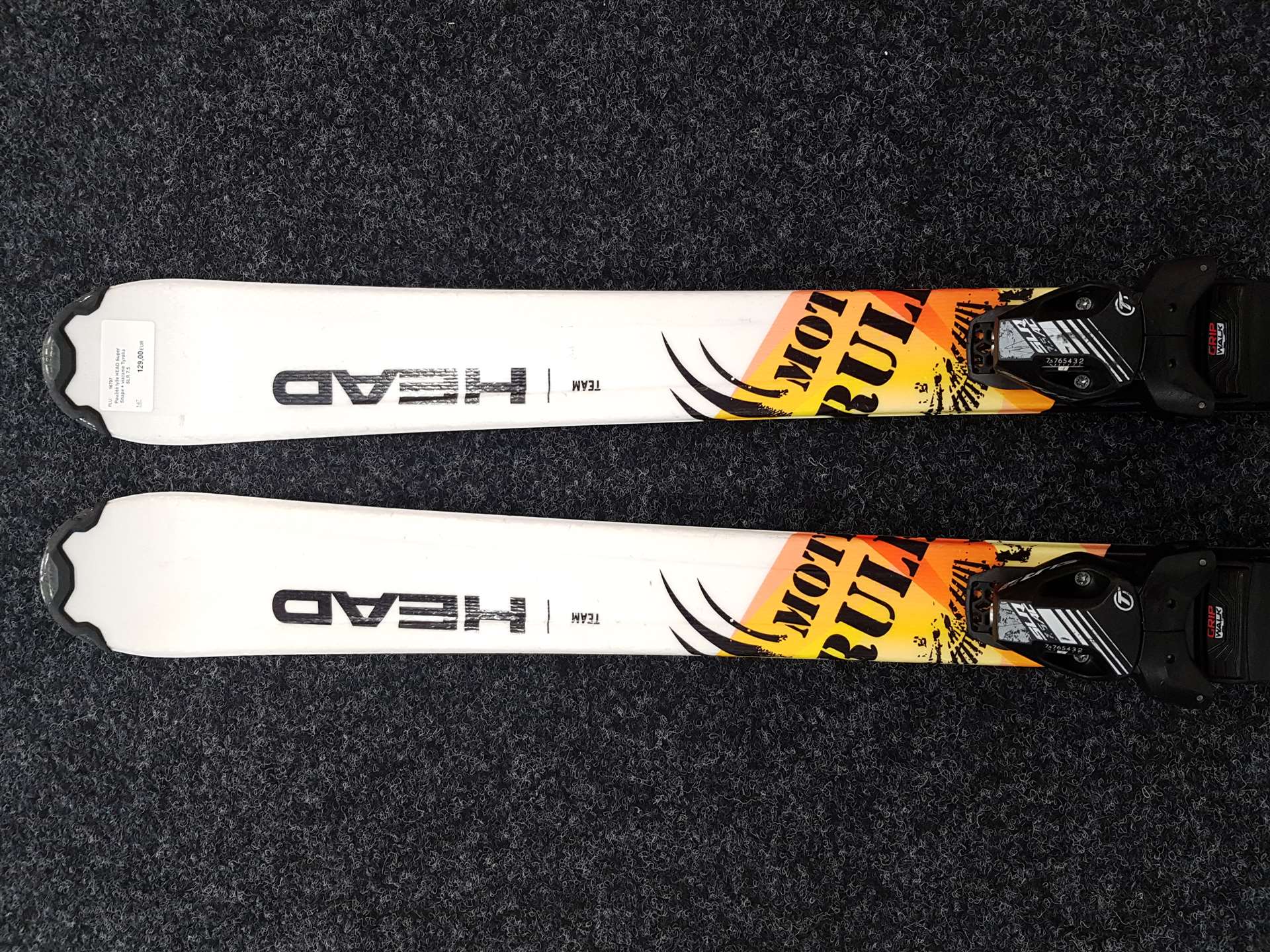 Skis HEAD Super Shape d'occasion + fixations Tyrolia SLR 7.5