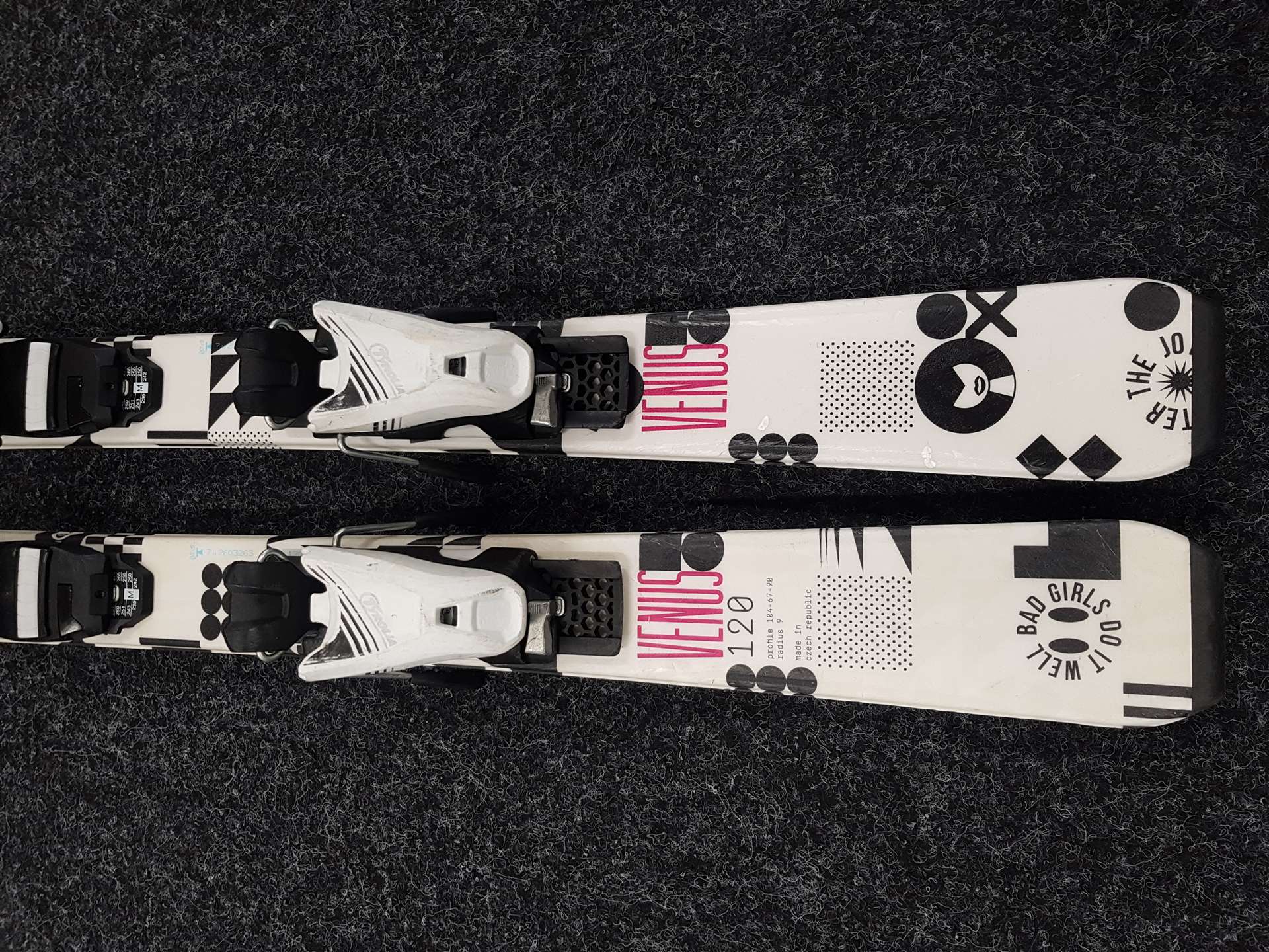 Sci da bambino SPORTEN Venus usati + attacchi Tyrolia SLR 4.5