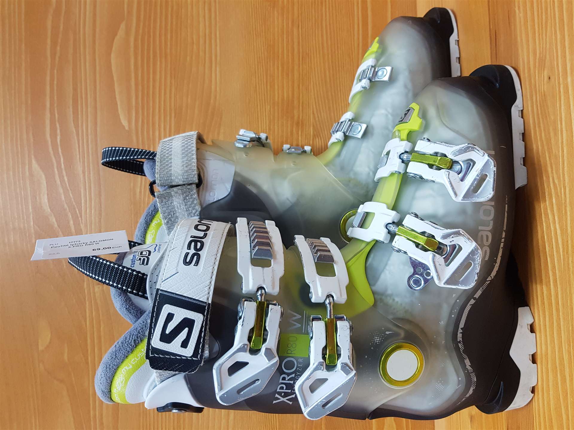 Použité lyžiarky SALOMON X-PRO R80 W