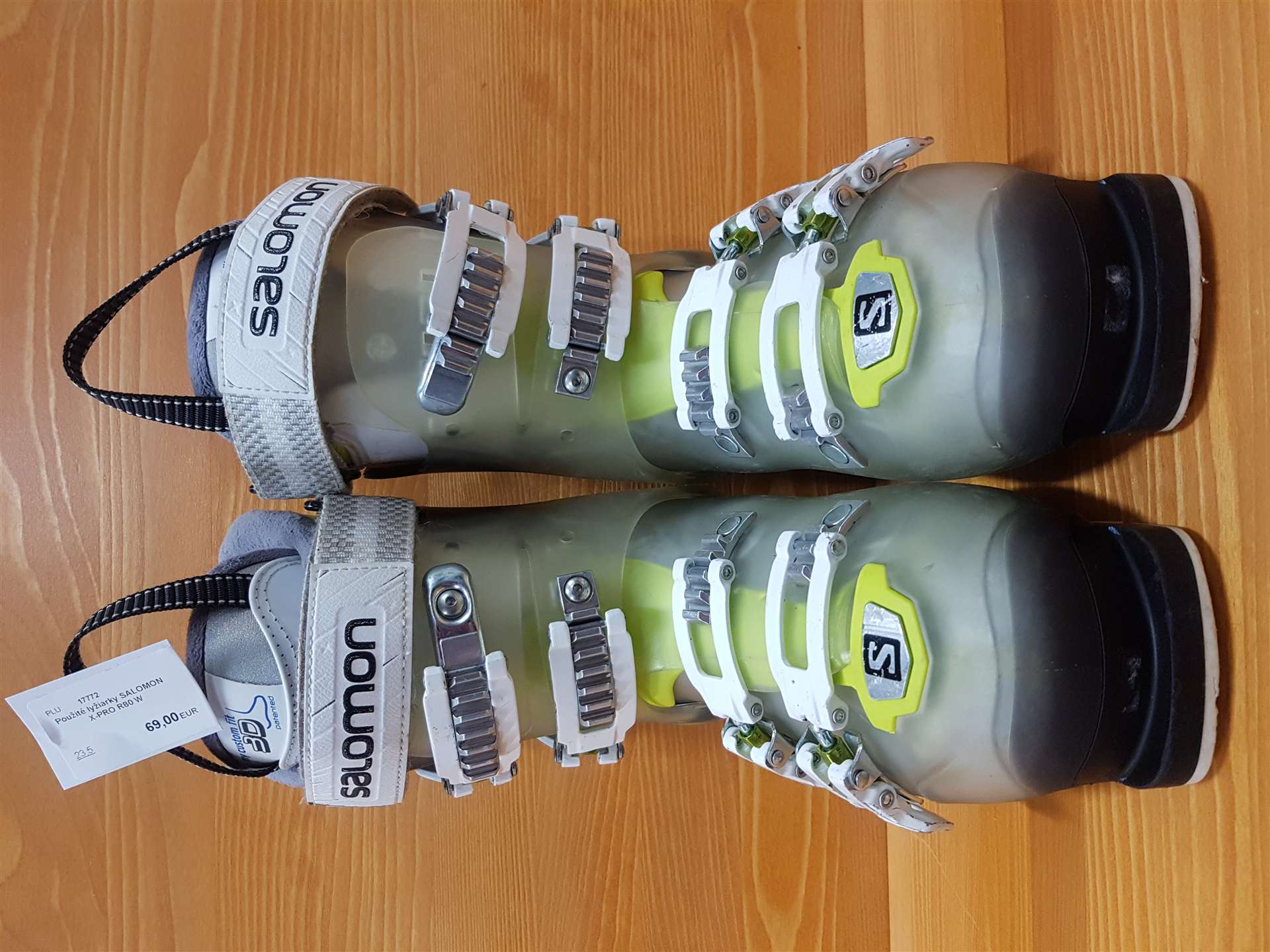Použité lyžiarky SALOMON X-PRO R80 W