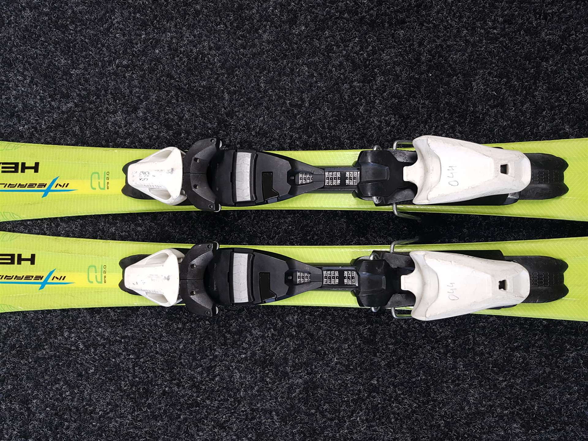 Rabljene dječje skije HEAD Integrale 87 + vezovi Head 4.5