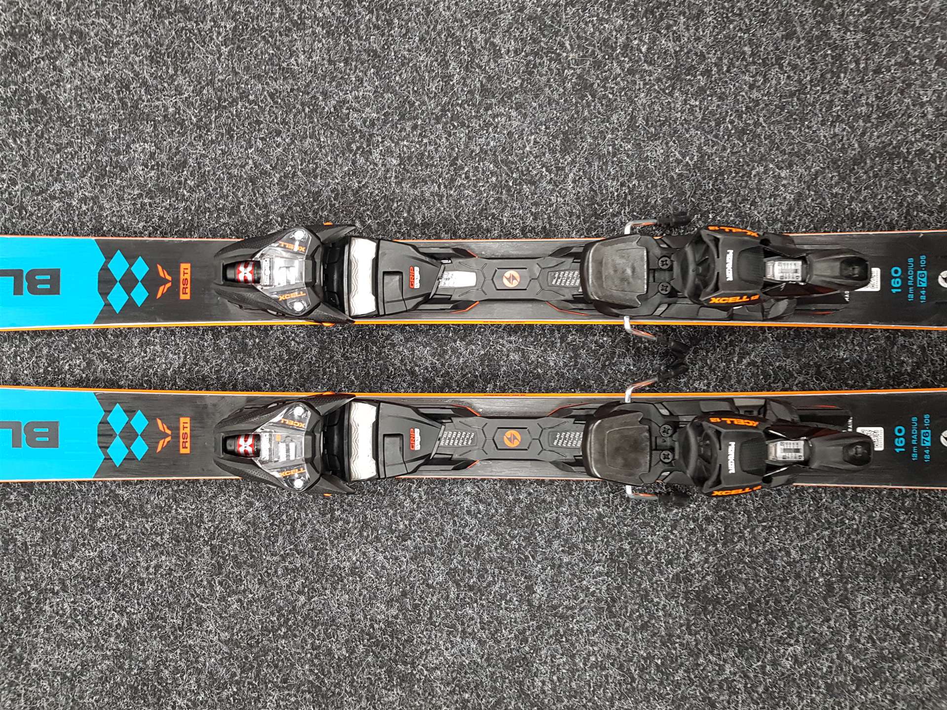 Skis BLIZZARD Firebird RS Ti d'occasion + fixations Marker Xcell 12