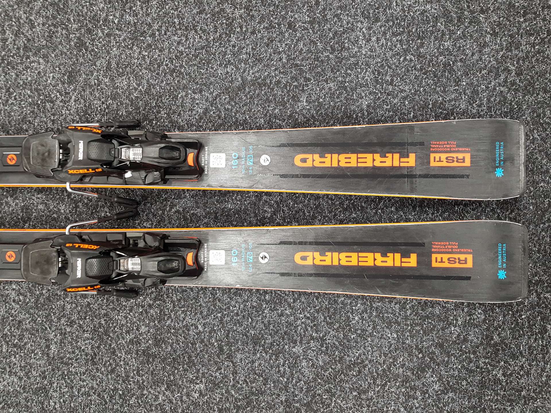 Skis BLIZZARD Firebird RS Ti d'occasion + fixations Marker Xcell 12