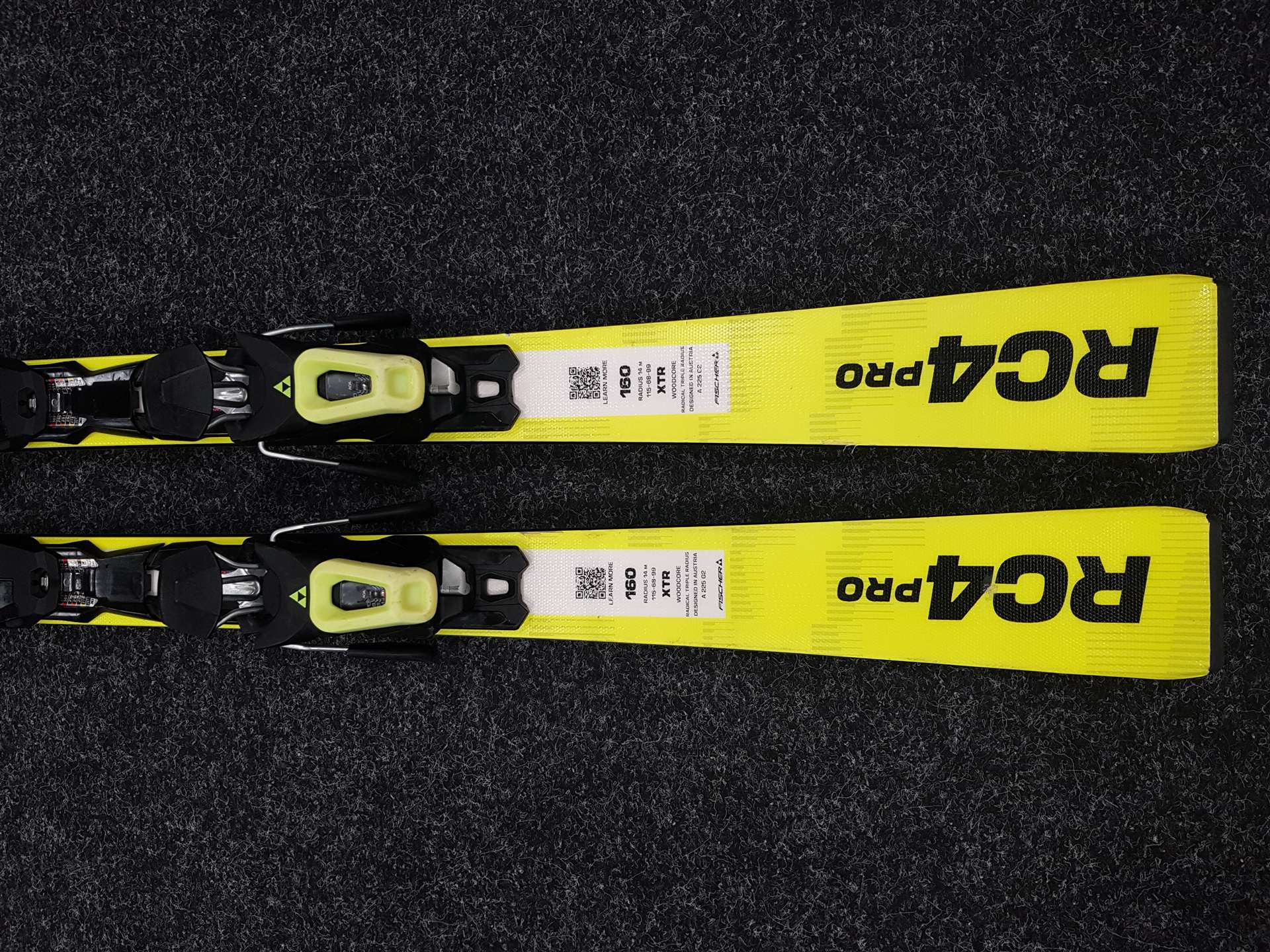 Rabljene skije FISCHER RC 4 PRO + vezovi Fischer RS 10