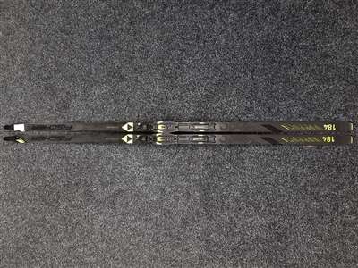 Esquís de fondo Fischer XC Super Elite Crown usados + fijaciones Fischer NNN