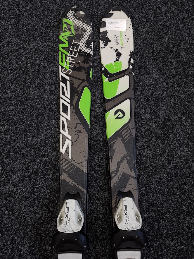 Gebrauchte SPORTEN Team Street Ski + Tyrolia LRX 7.5 Bindungen