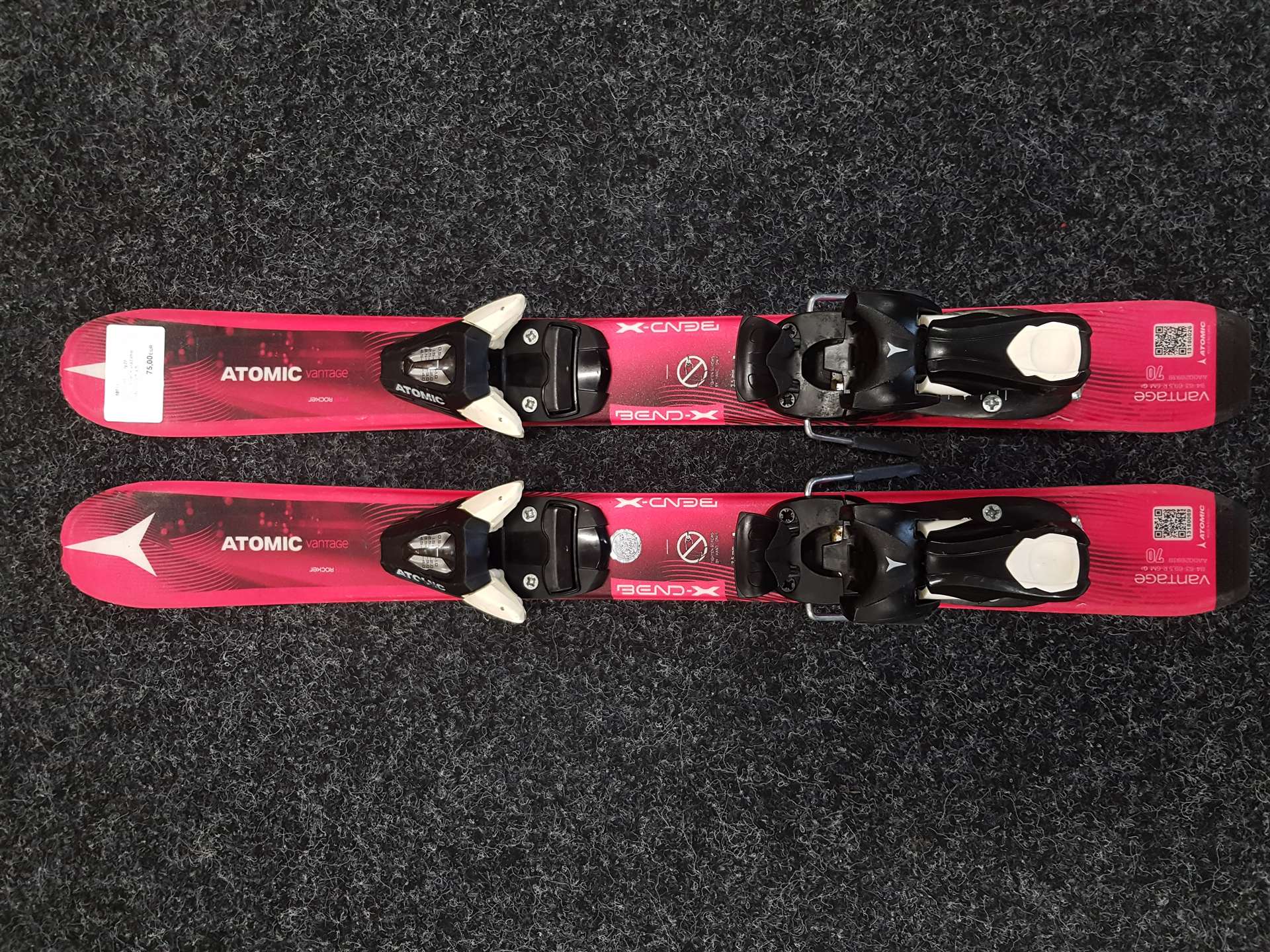 Gebrauchte ATOMIC Vantage Kinderski + Atomic C5 4.5 Bindungen