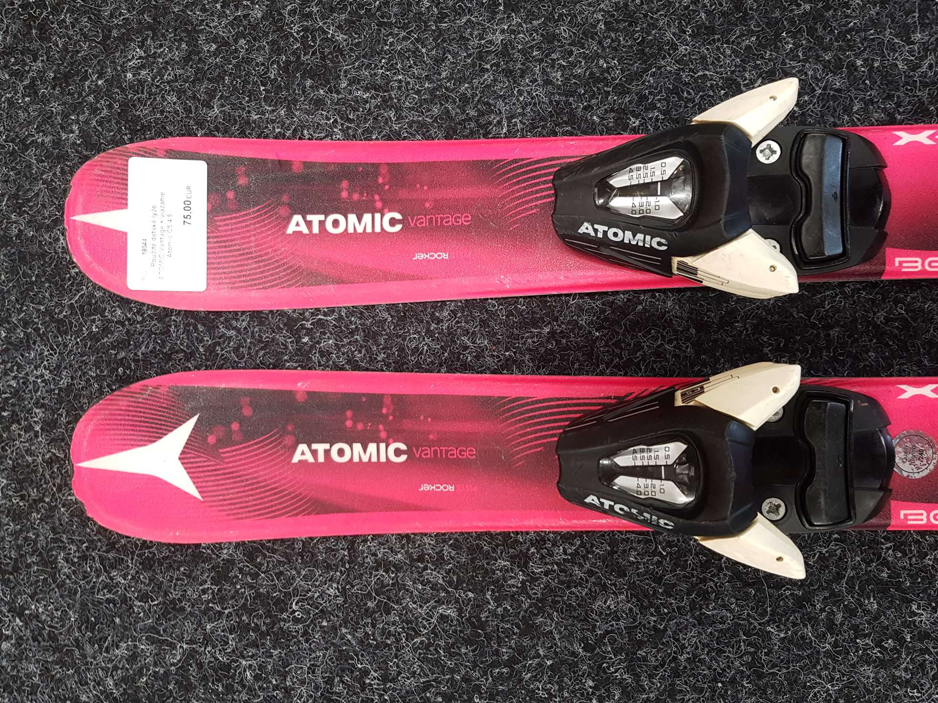 Gebrauchte ATOMIC Vantage Kinderski + Atomic C5 4.5 Bindungen