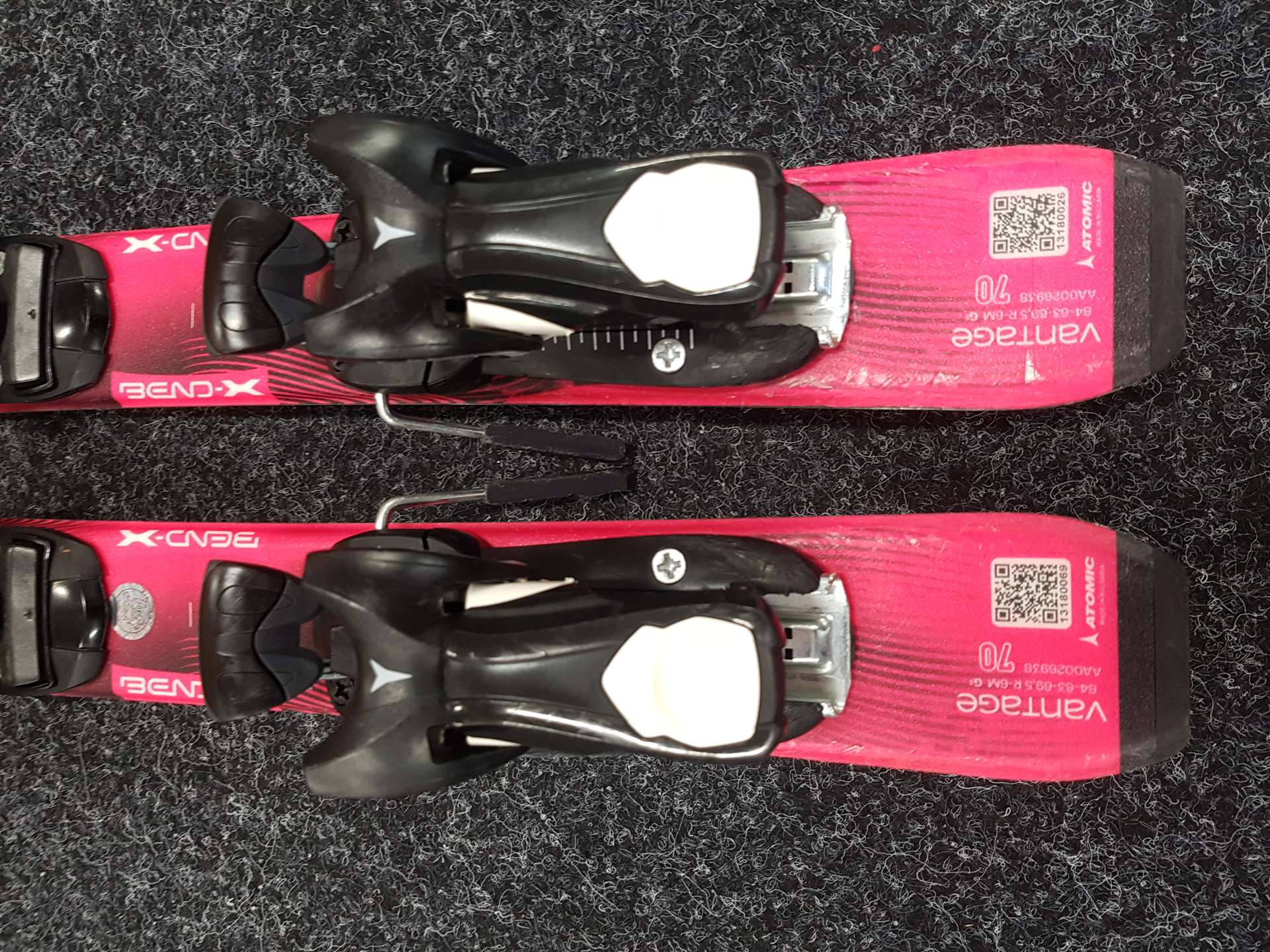 Gebrauchte ATOMIC Vantage Kinderski + Atomic C5 4.5 Bindungen