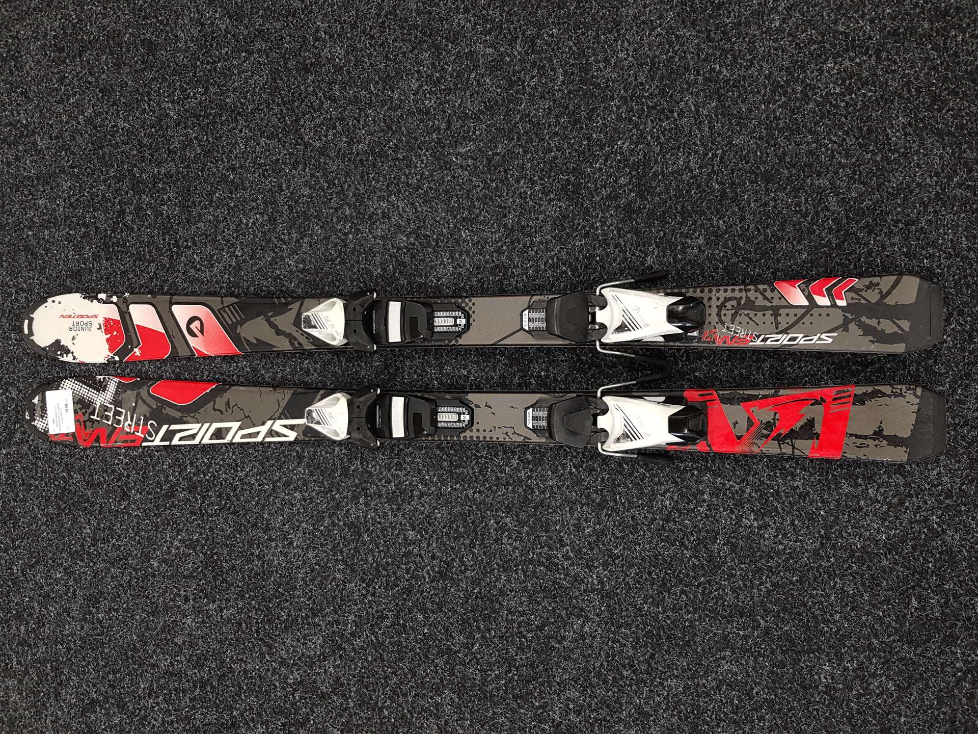 Gebrauchte Kinderskier SPORTEN Street + Tyrolia SLR 7.5 Bindungen