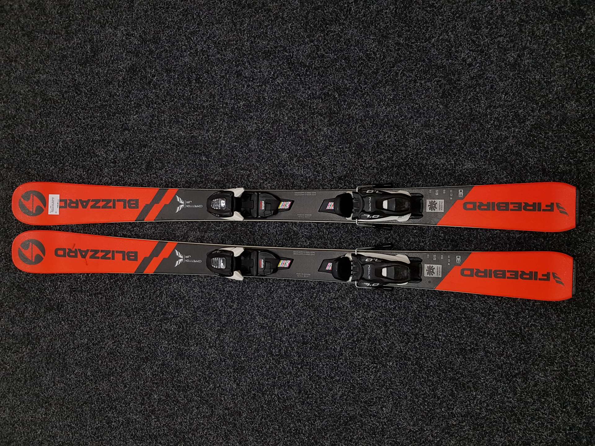 Bazárové lyže  BLIZZARD Firebird Competition JR