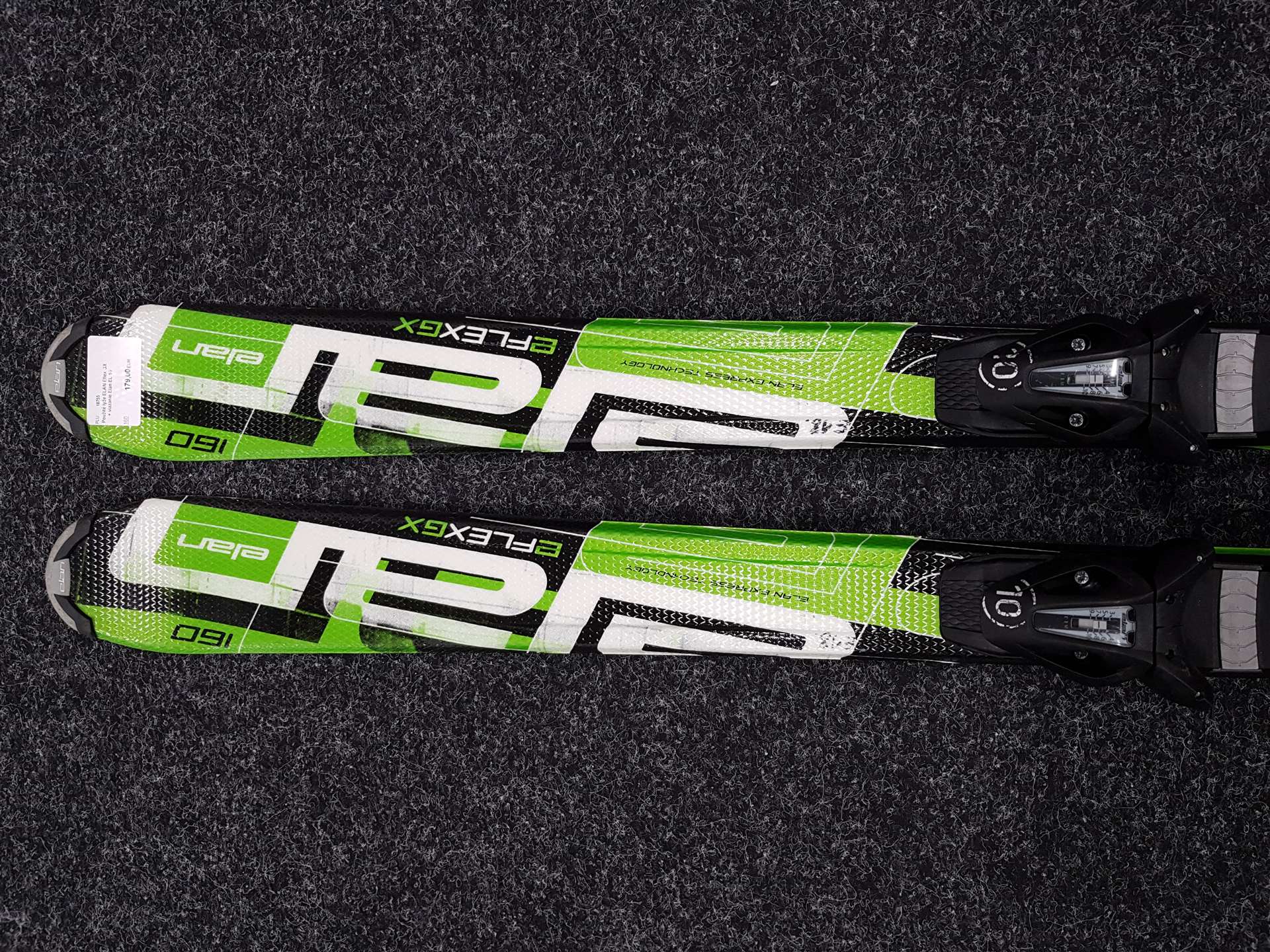 Skis ELAN Eflex GX d'occasion + fixations Elan EL 10