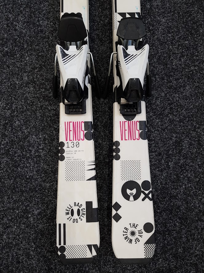 Gebrauchte SPORTEN Venus Ski + Tyrolia SLR 7.5 Bindungen