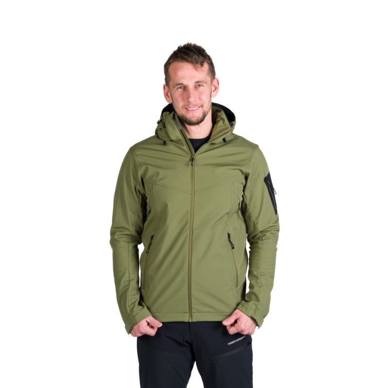 Herren-Softshelljacke Northfinder GIULIO oliv