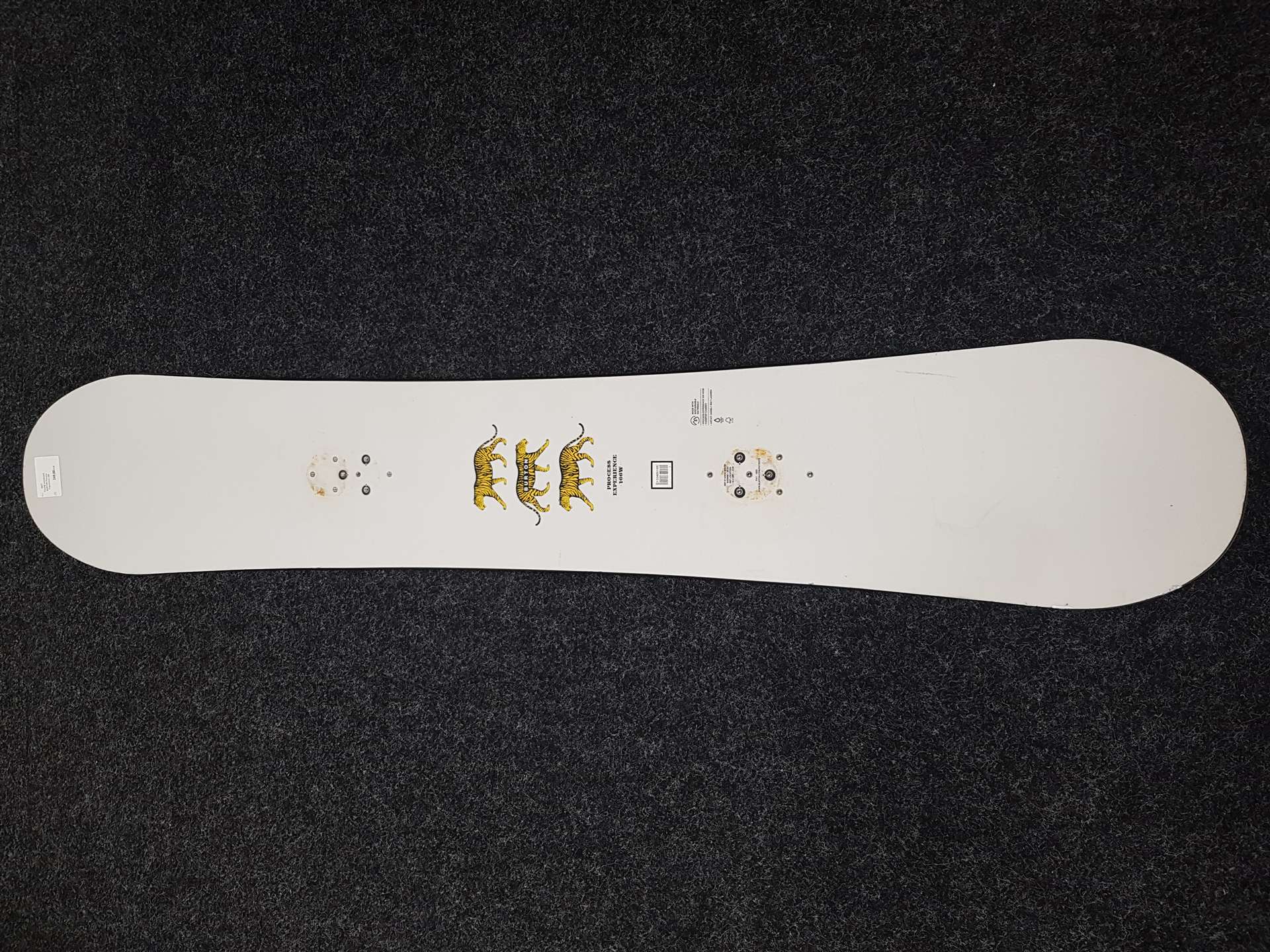 Tabla de snowboard usada BURTON Process Experience 166