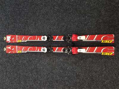 Gebruikte kinderski's ATOMIC Race + Atomic 7.5 bindingen