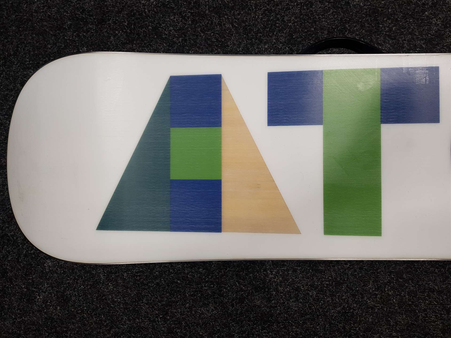 Snowboard Atomic Cold Smoke usato + attacchi Burton Custom taglia L