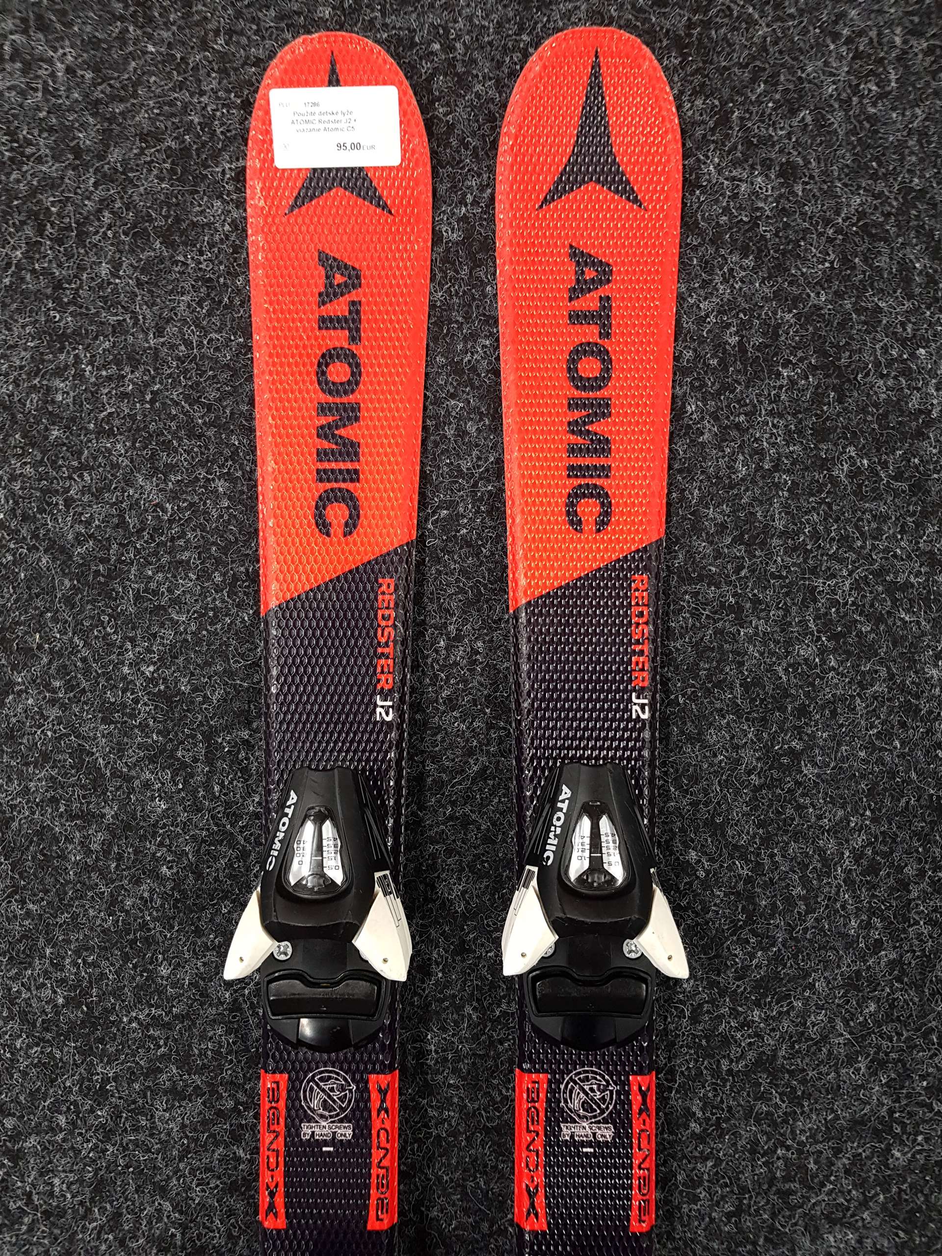 Sci usati per bambini ATOMIC Redster J2 + attacchi Atomic C5