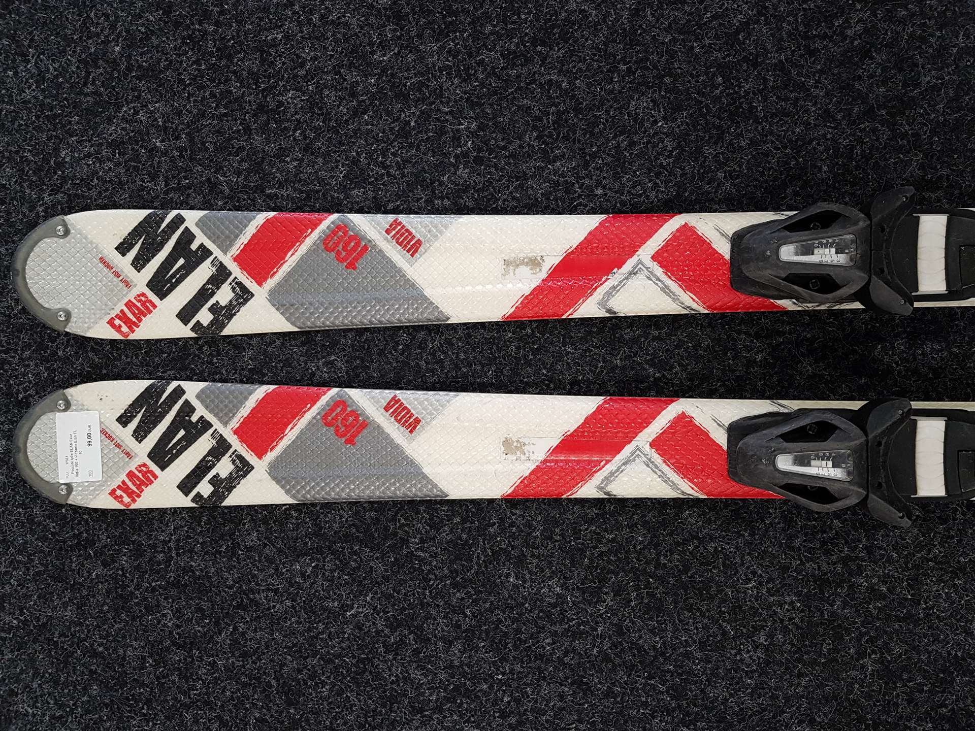 Skis d'occasion ELAN Exar Vidia 160 + fixations Elan EL 10