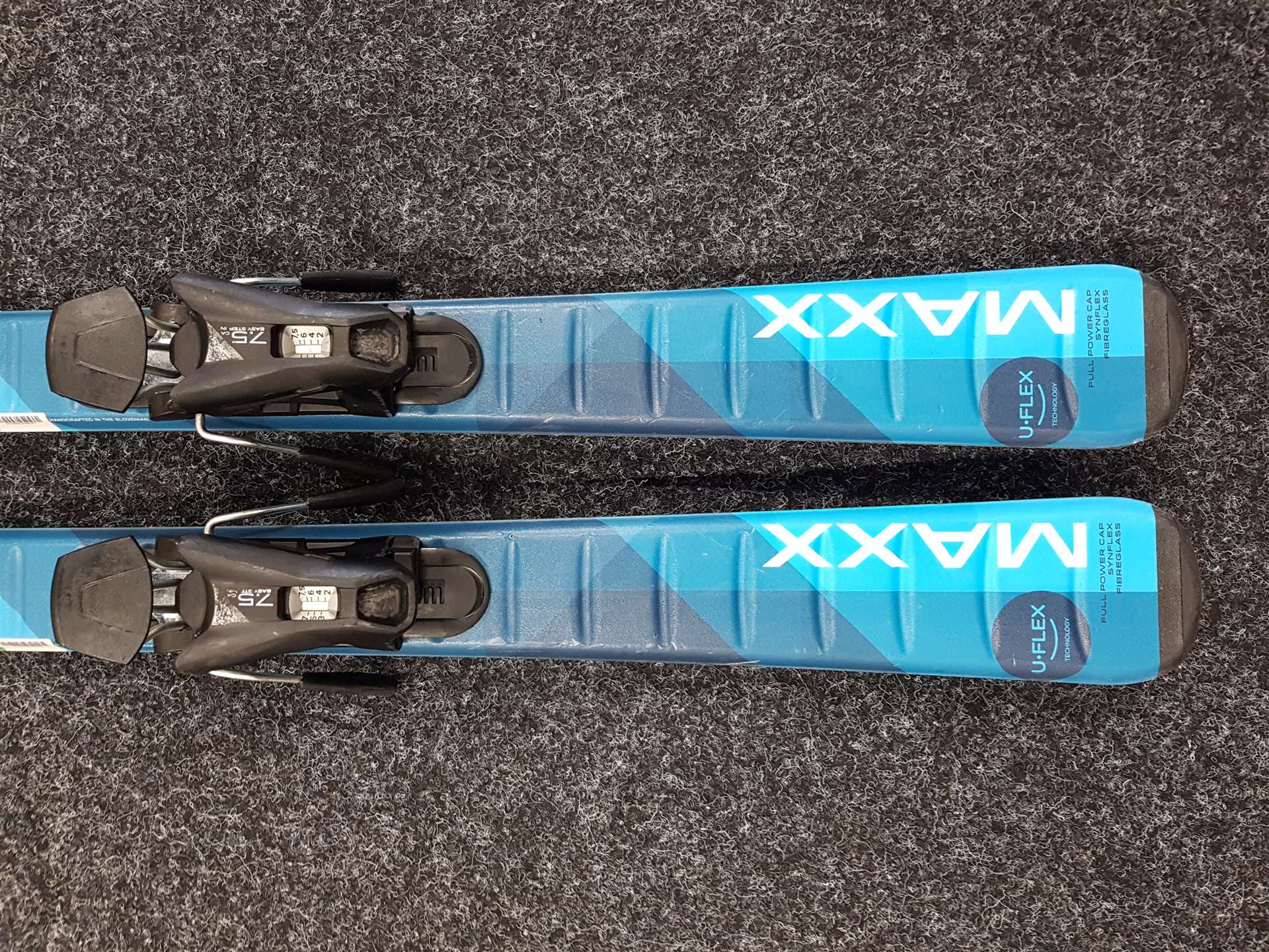 Gebrauchte ELAN Maxx Ski + Elan Easy Step-In 7.5 Bindungen