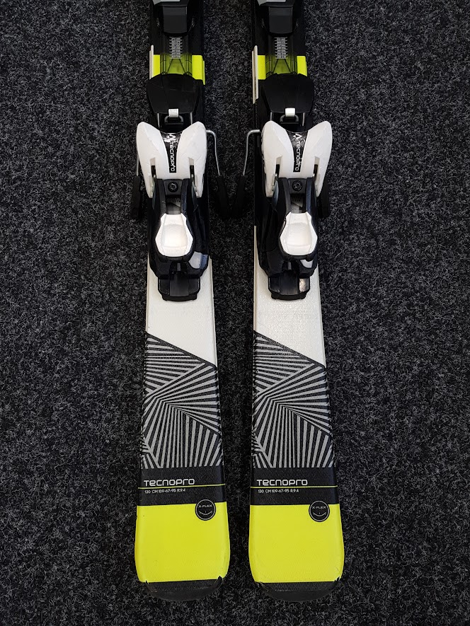 Gebrauchte Ski TECNOPRO Team 66 + Bindungen Tecnopro 7.5