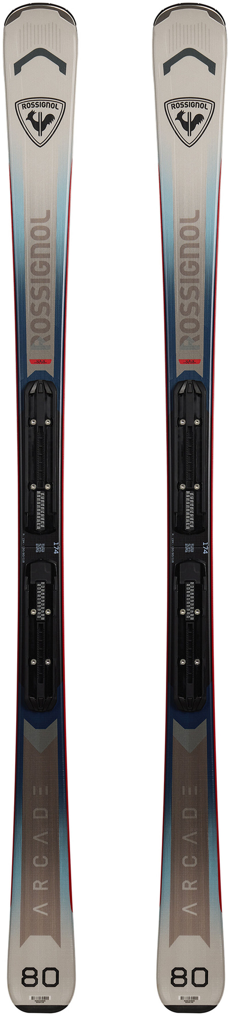 lyže Rossignol ARCADE 80 XPRESS + XPRESS 10 GW B83 BLACK CHROME