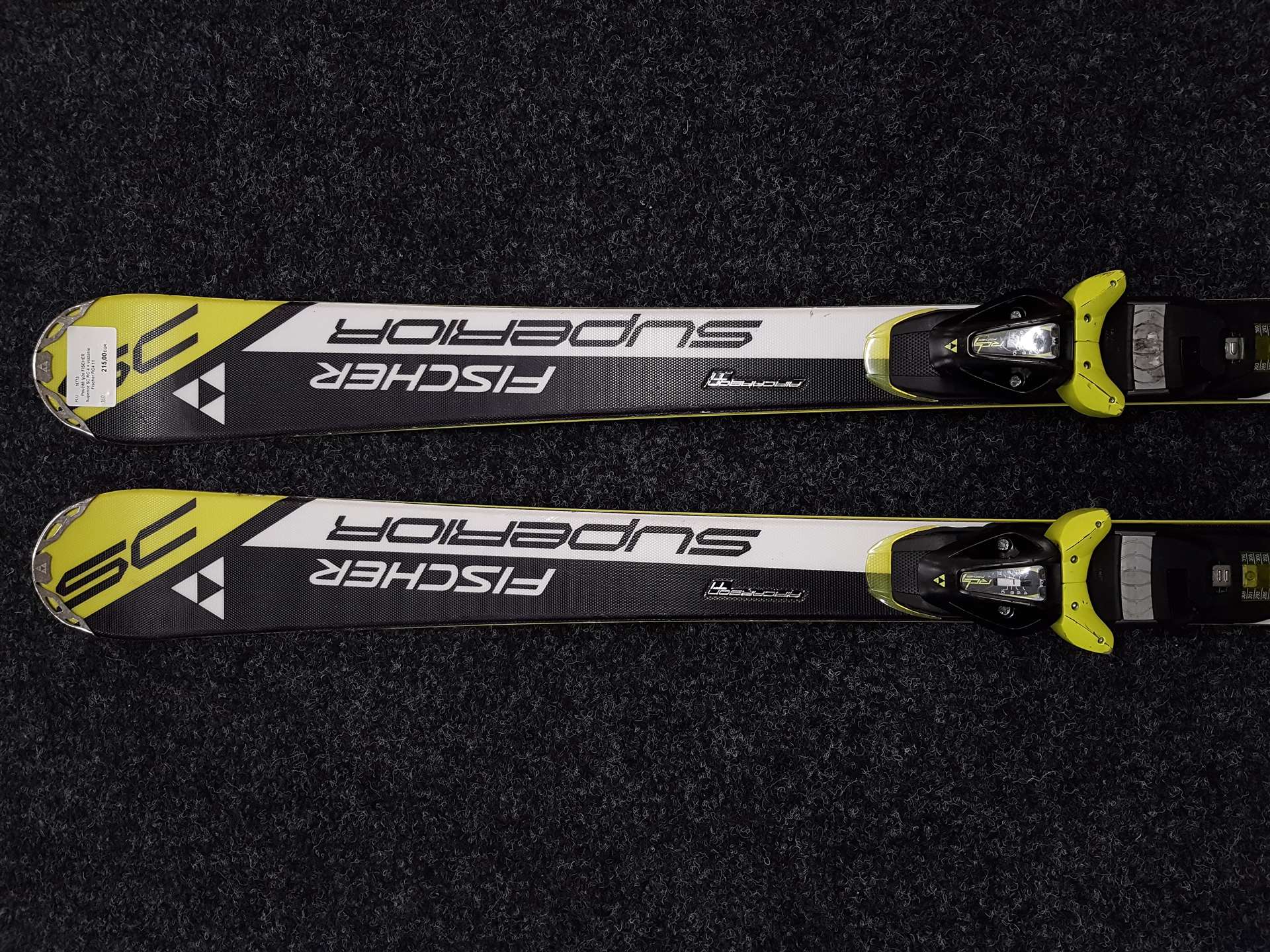 Použité lyže FISCHER Superior SC RC 4 + vázání Fischer RC4 11