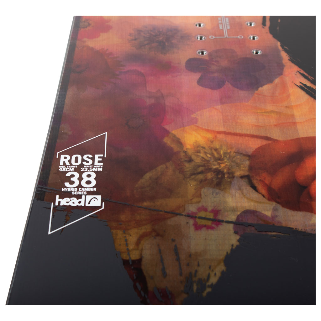 snowboard Head Rose black