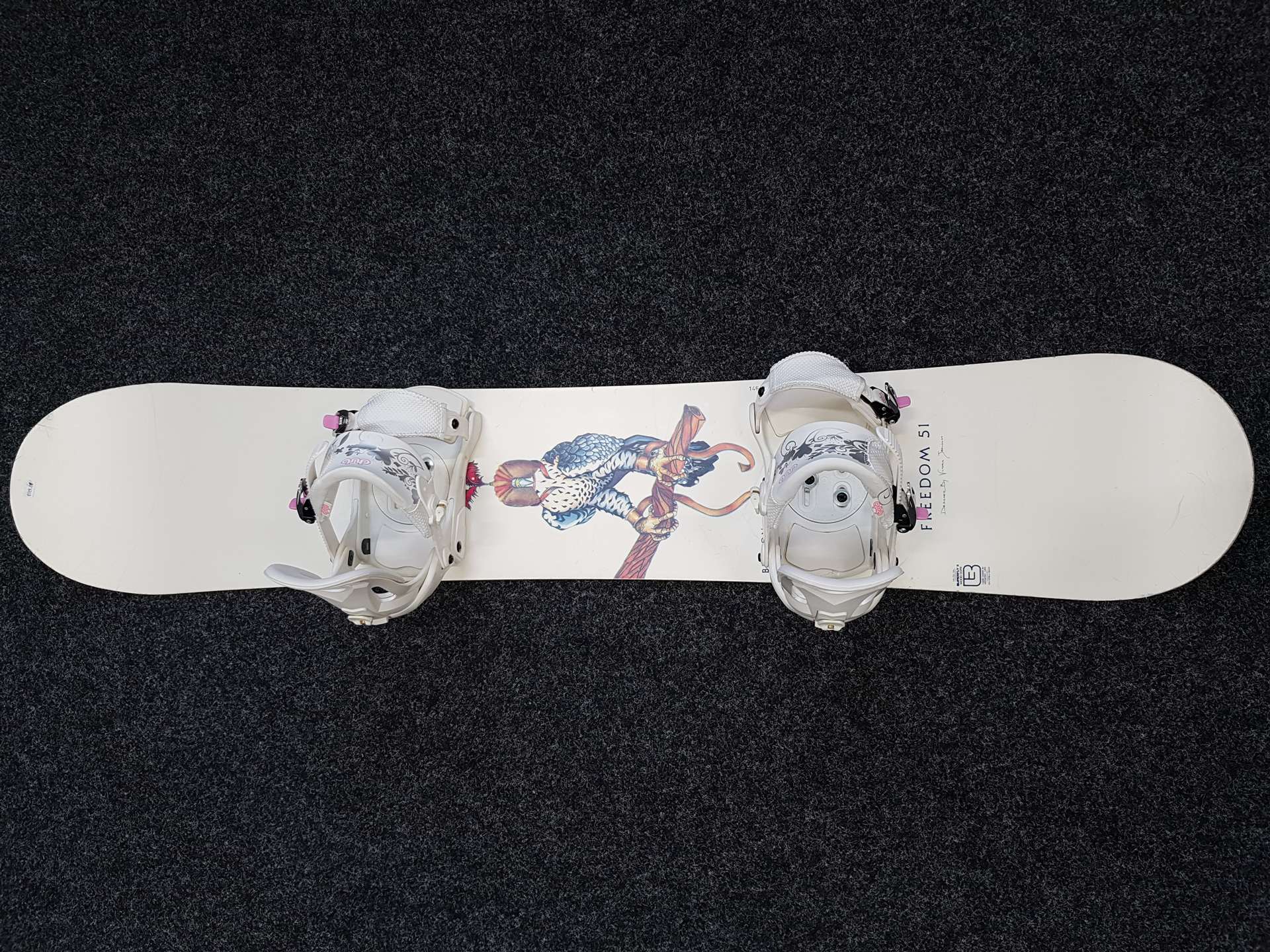 Použitý snowboard BURTON Freedom + viazanie Dub veľkosť M