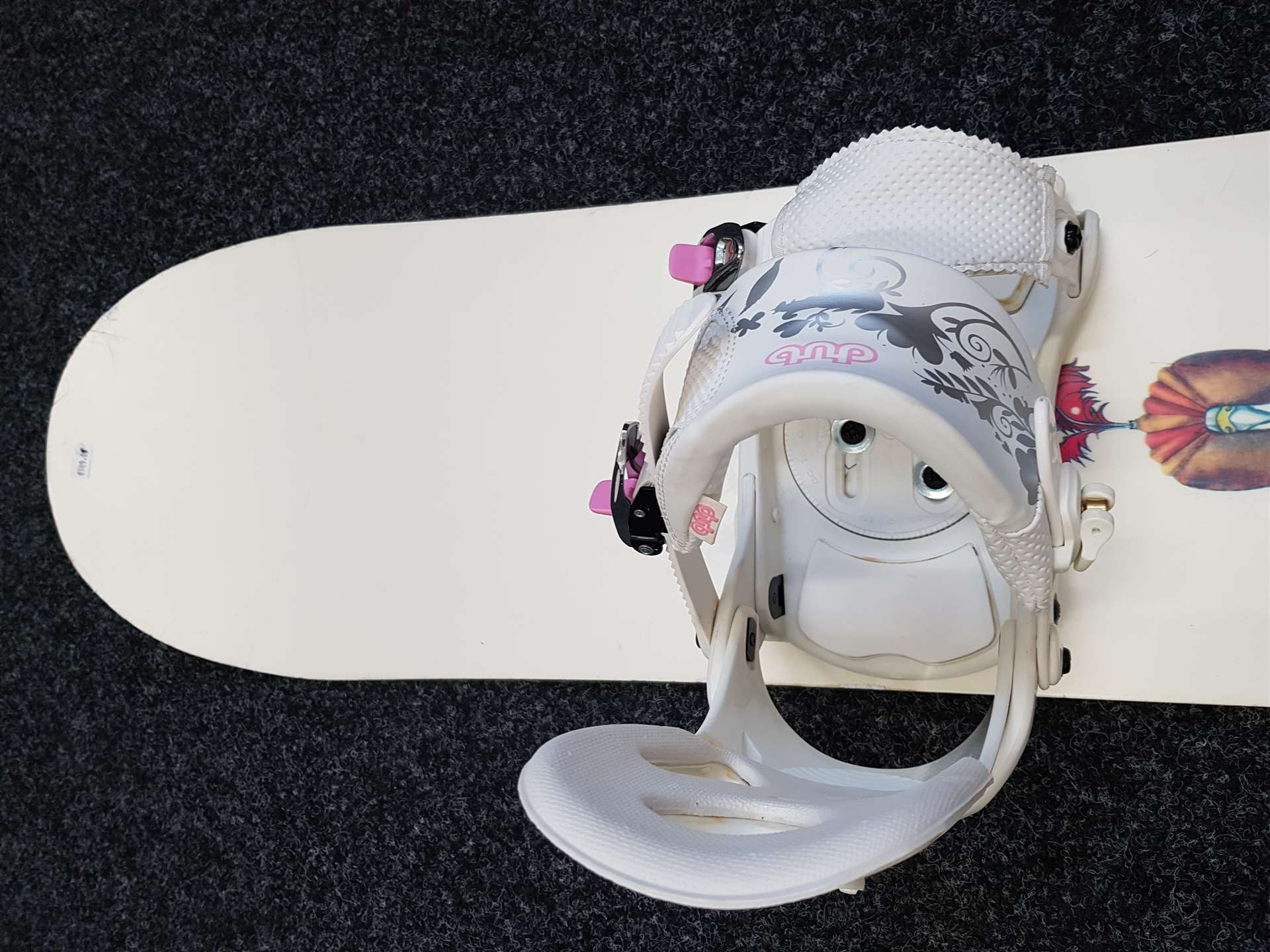 Použitý snowboard BURTON Freedom + viazanie Dub veľkosť M