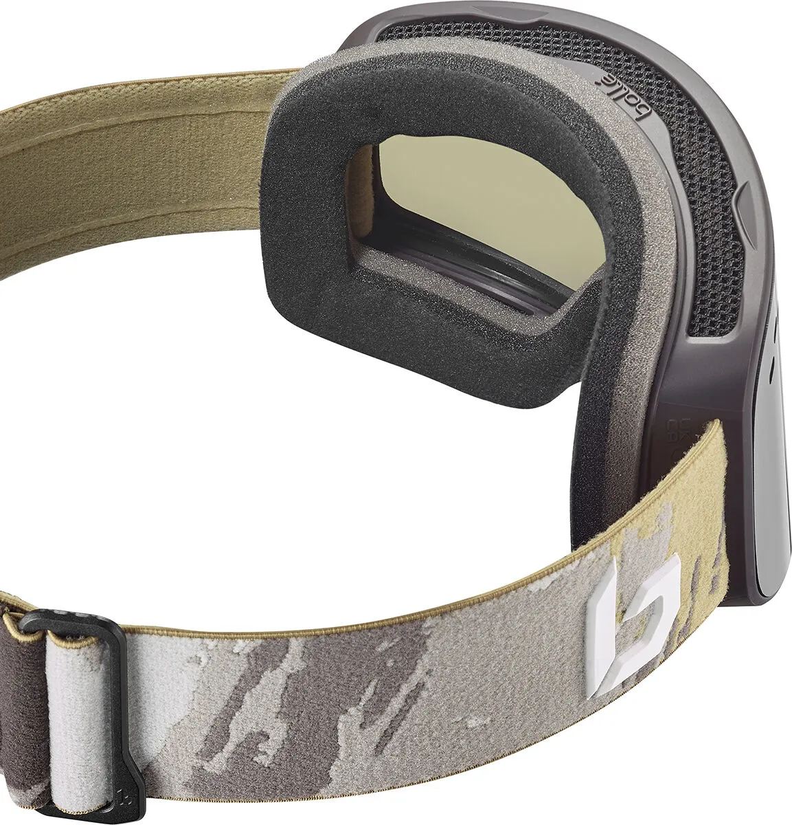 Ochelari de schi Bollé NEVADA Rock Camo Matte - Auriu categoria 3
