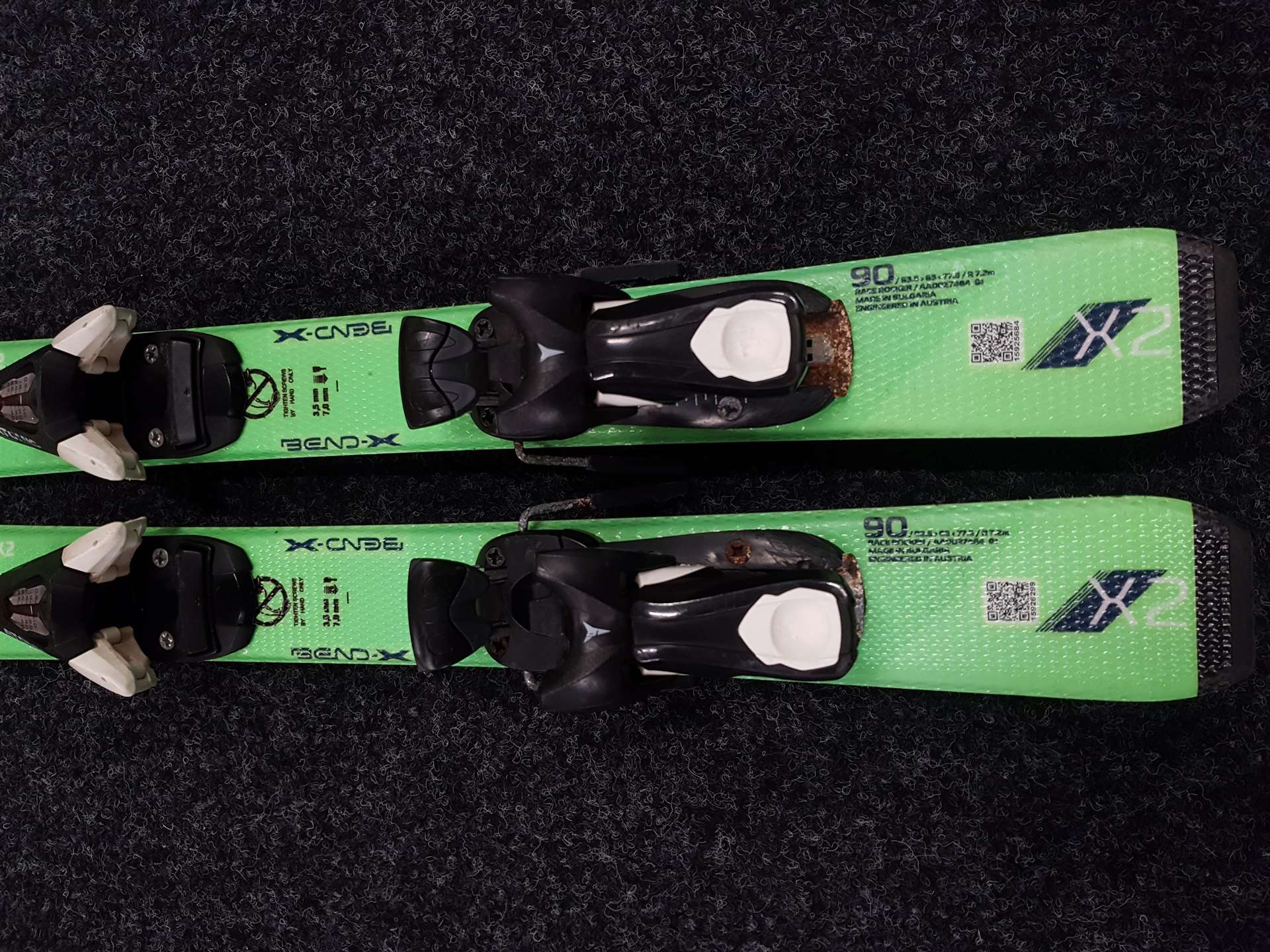 Použité lyže ATOMIC Redster X2  + viazanie Atomic C5 4,5