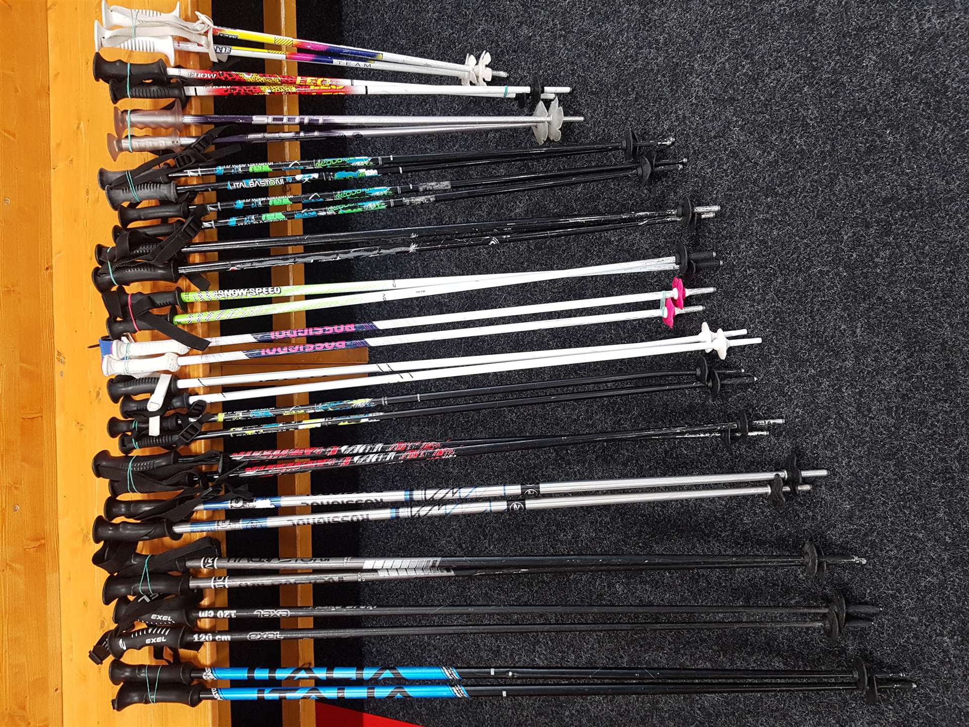 Gebrauchte Stäbchen, gemischt, 15 Stück