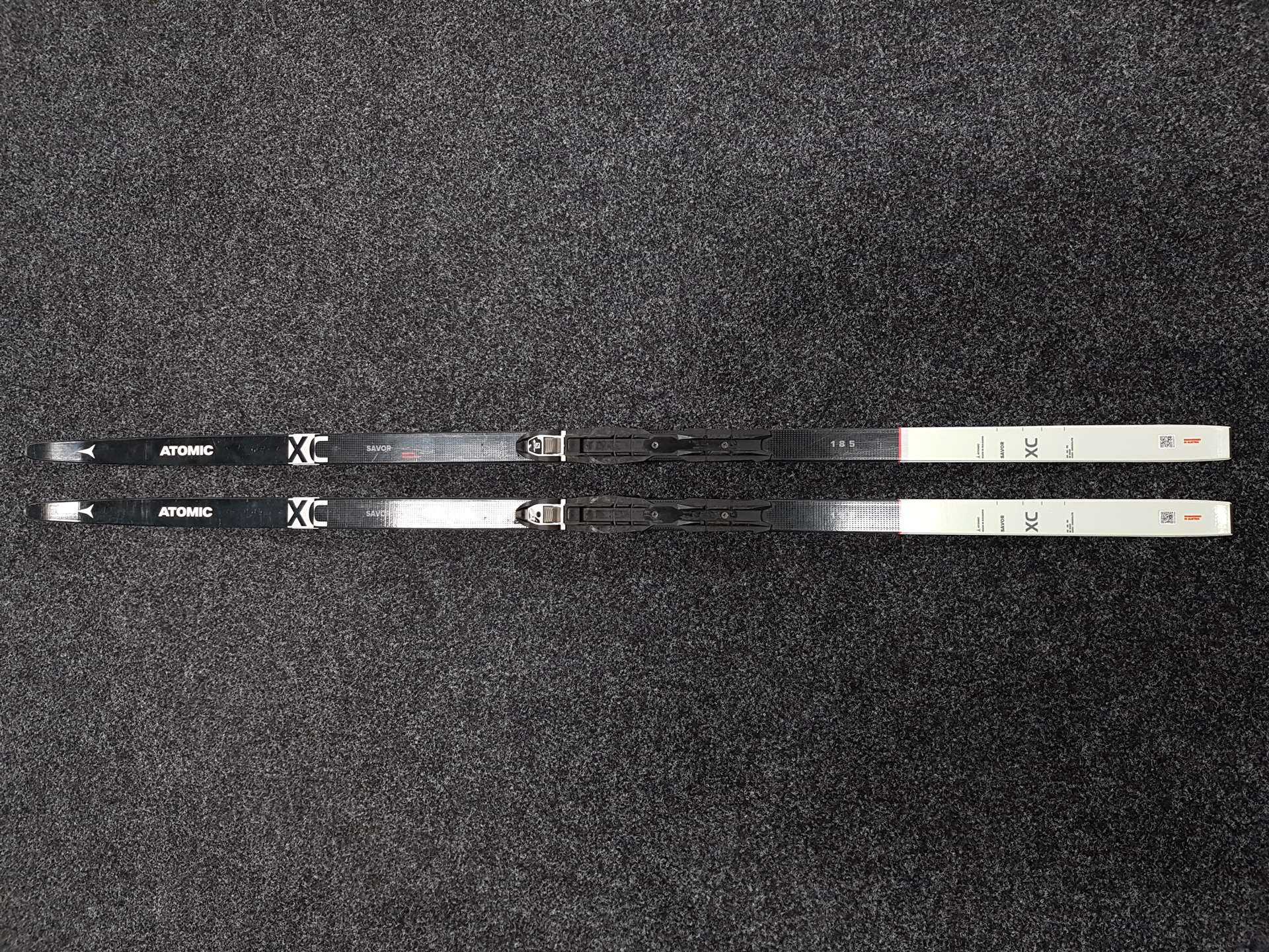 Gebrauchte Atomic Savor XC+NNN Langlaufski, Salomon Bindungen