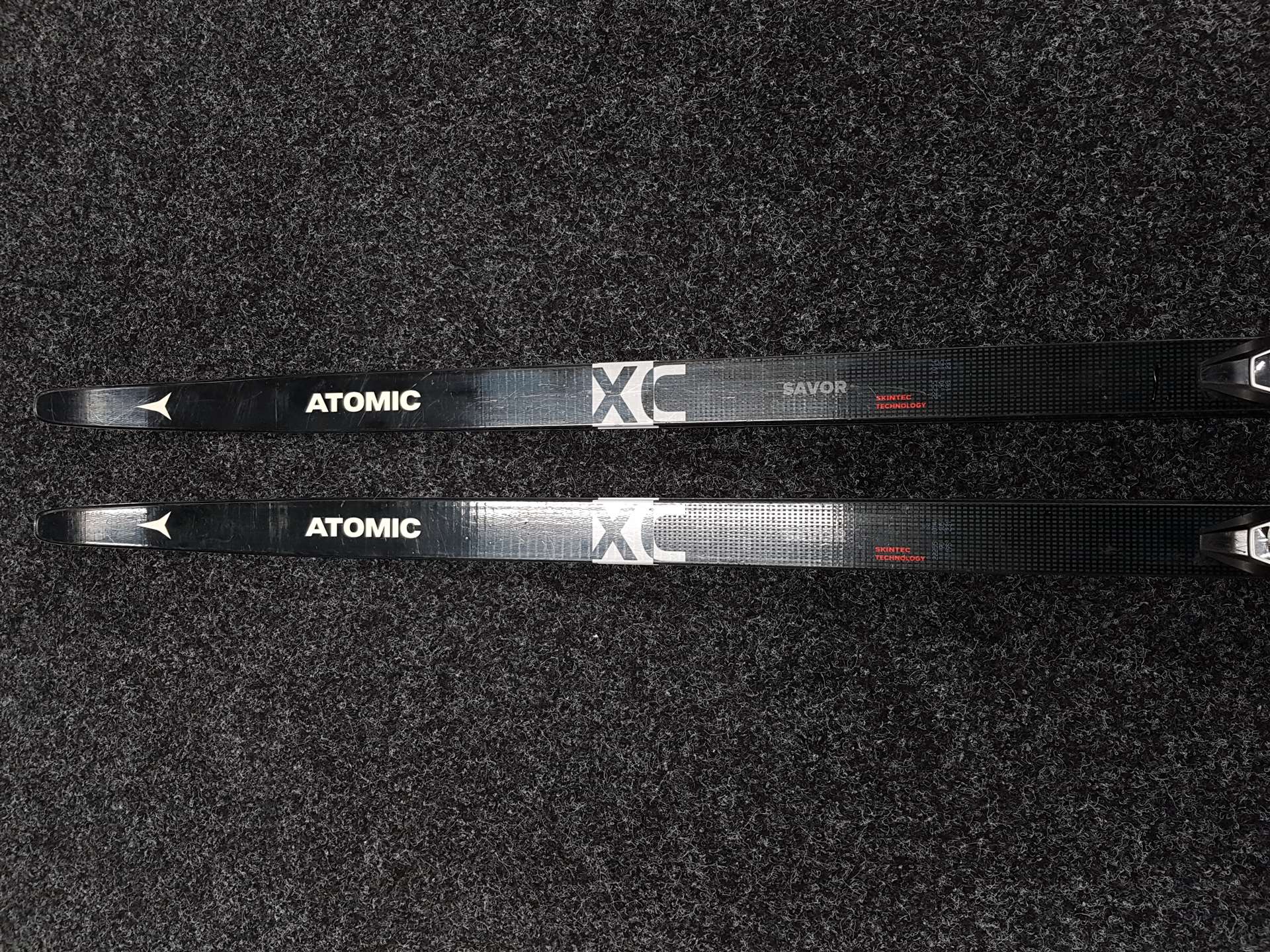 Gebrauchte Atomic Savor XC+NNN Langlaufski, Salomon Bindungen