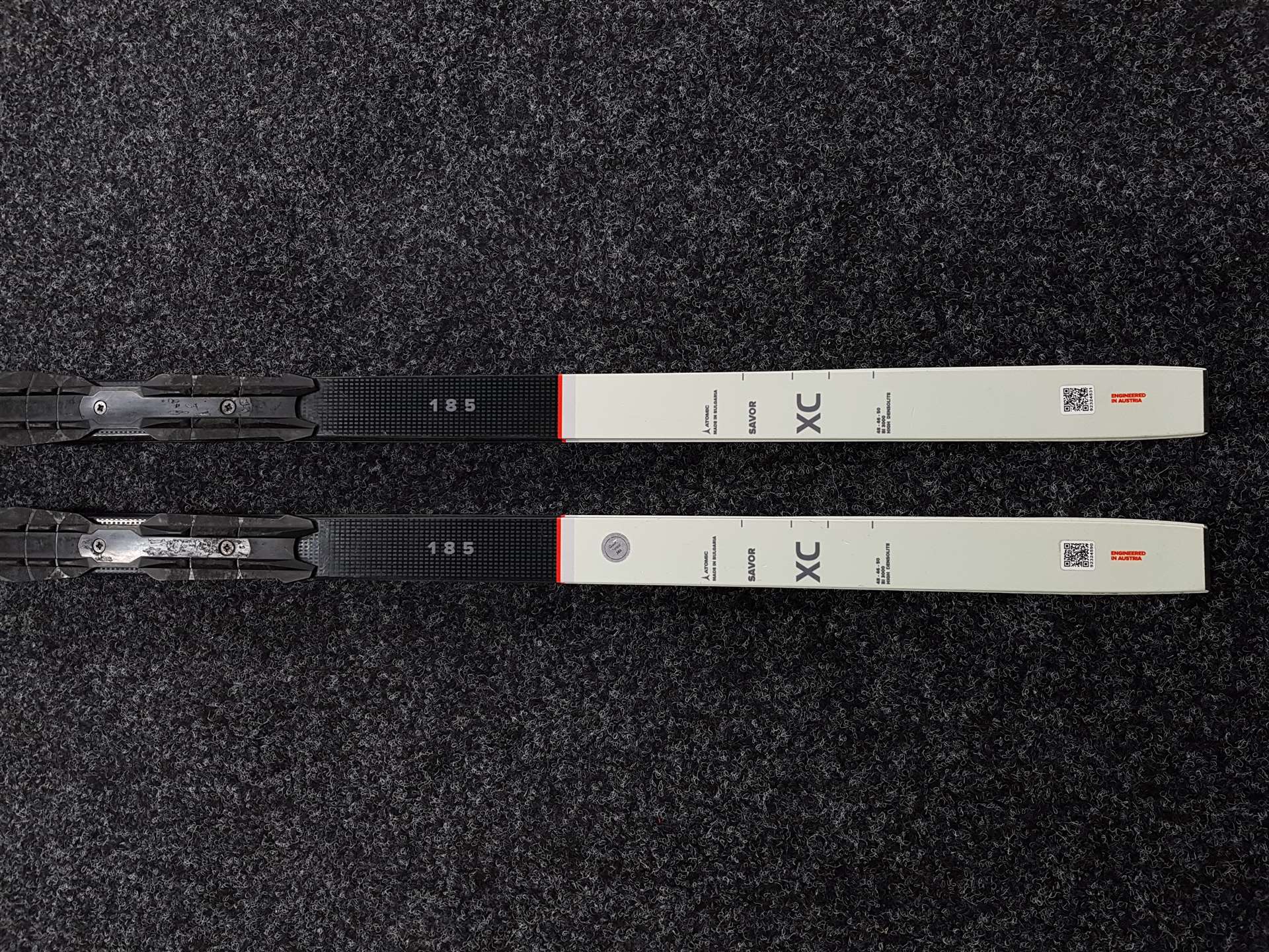 Gebrauchte Atomic Savor XC+NNN Langlaufski, Salomon Bindungen