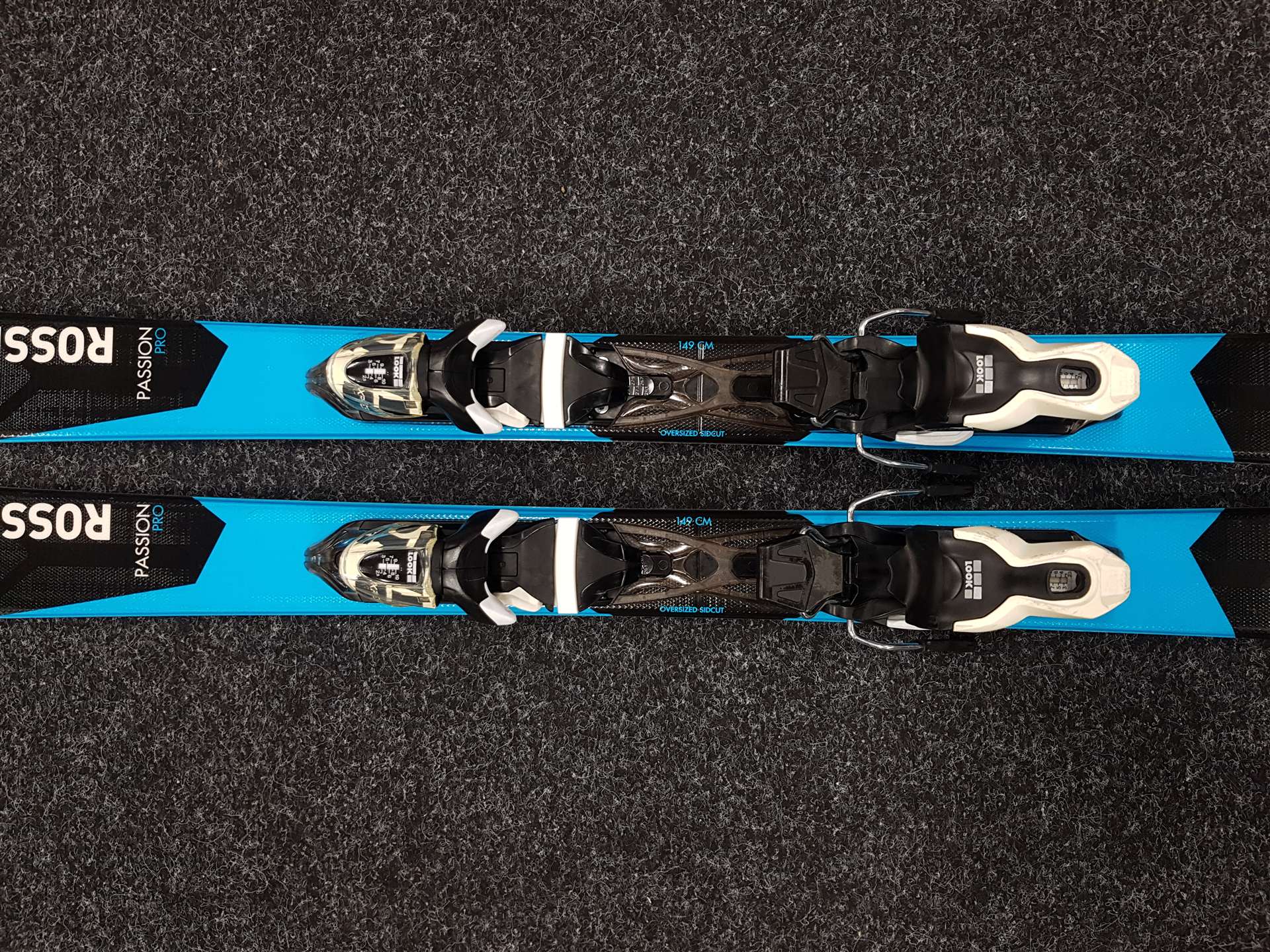 Použité lyže ROSSIGNOL Passion PRO + viazanie Look Xpress 10