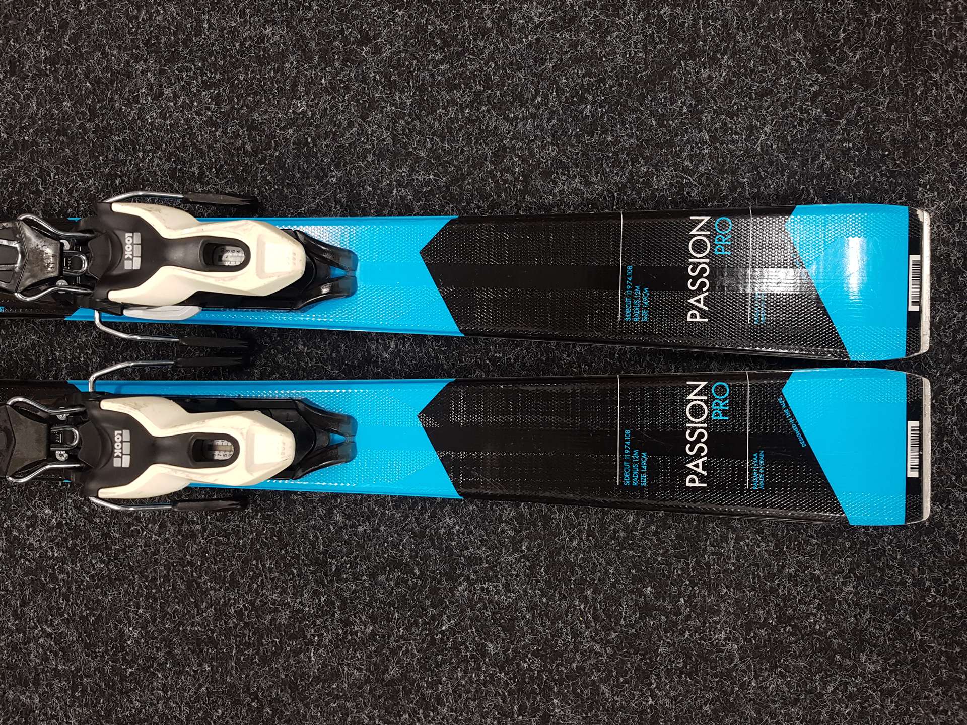 Použité lyže ROSSIGNOL Passion PRO + viazanie Look Xpress 10