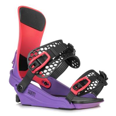 Fixations de snowboard Gravity Fenix noir/jam
